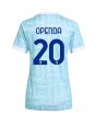 Juventus Lois Openda #20 Venkovní Dres pro Dámské 2025-26 Krátký Rukáv